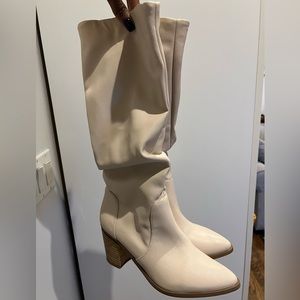 Cream/Ivory Dolce Vita Slouchy Boots